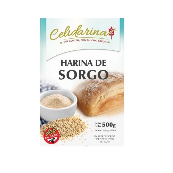 HARINA DE SORGO X 500GR CELIDARINA