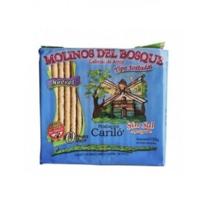 Tostadas de Arroz Sin Sal - Molinos del Bosque