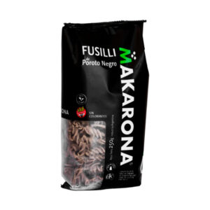 Fusilli de Poroto negro - Makarona