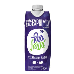 Jugo de Manzana y Arándanos 330cc – Pura Frutta